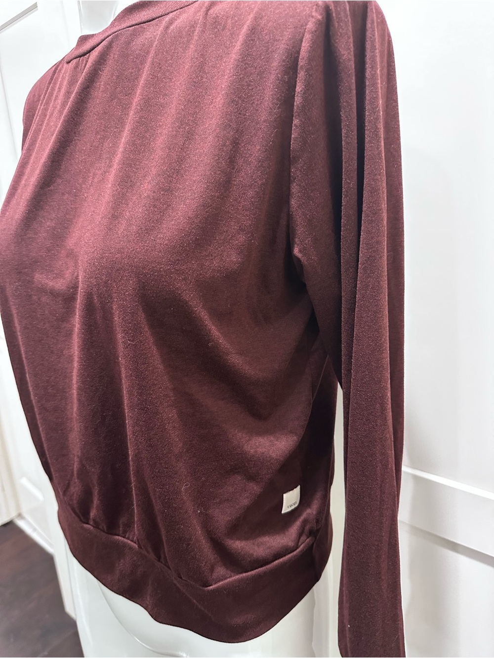 Vuori Women's Daydream Crew in Mulberry Heather - Picture 3 of 5
